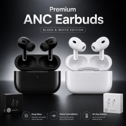 Apple AirPods Pro 2nd Generation with USB-C – Wireless Bluetooth Earbuds with Active Noise Cancellation